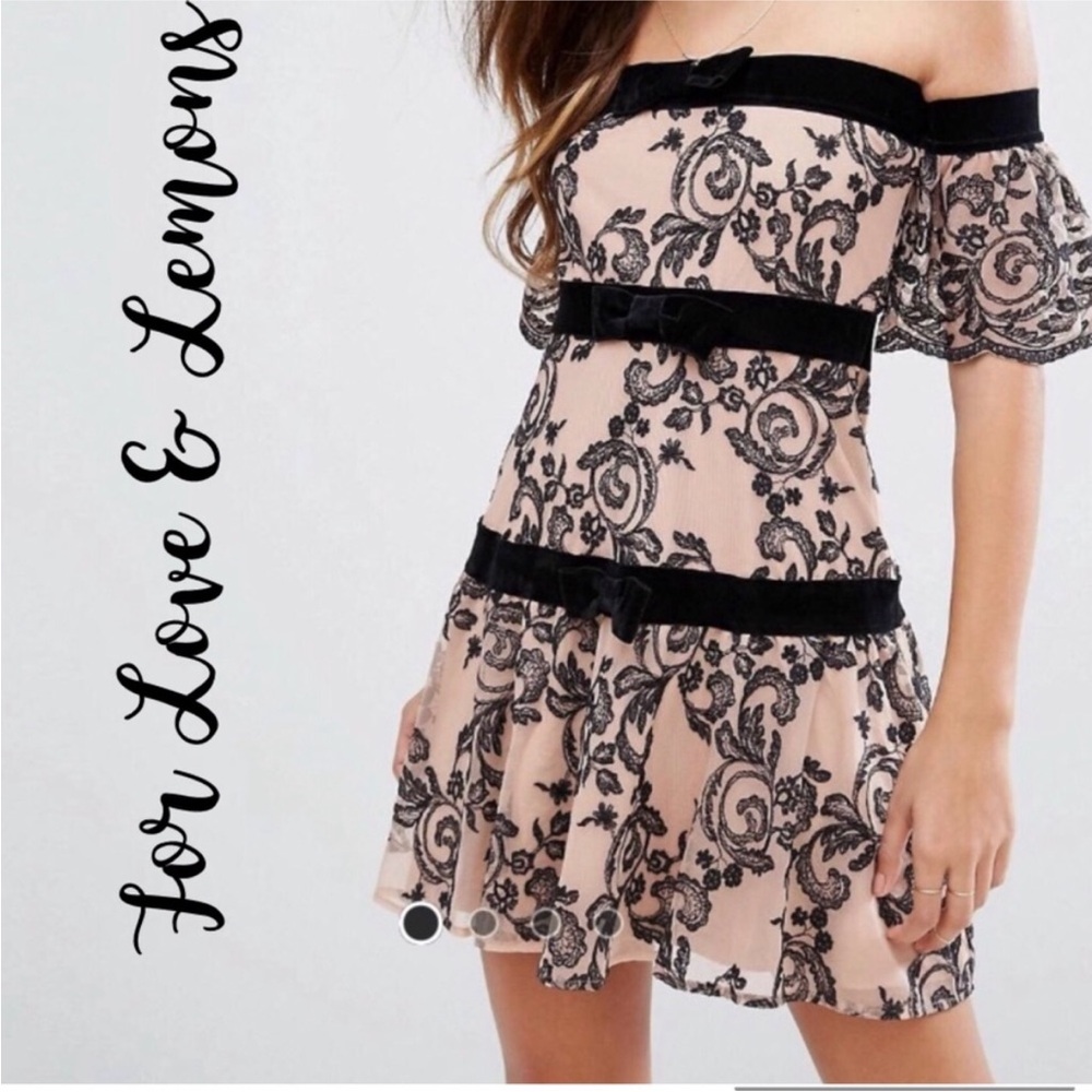 For Love and Lemons Clemence Dress (L)